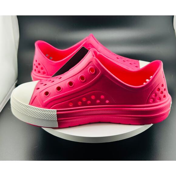Converse Chuck Taylor All Star Play Lite CX Low 'Chaos Fuchsia' A06666C Sz 3 - Picture 7 of 8
